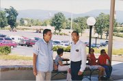 004-Papa and Iqbal Uncle outside Luray Caverns